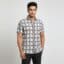 White smoked – Grey Sambalpuri Cotton for men