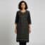 Black Handwoven Cotton Kurti for ladies