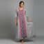 Grey Checked Cotton Kurti ladies