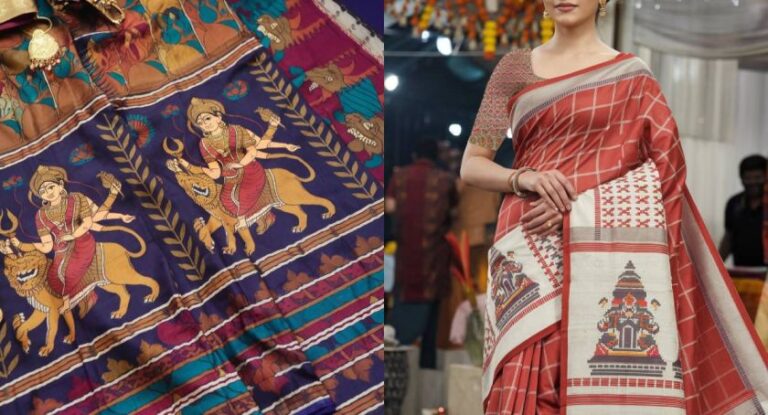 Durga Pooja-Sambalpuri Sarees