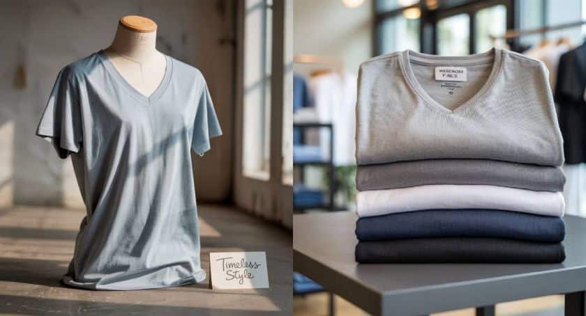 Wardrobe Essential V-Neck T-Shirts