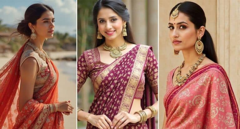 Accessories that Pair Perfectly with Ready to Wear Sarees