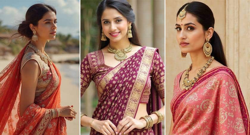 Accessories that Pair Perfectly with Ready to Wear Sarees