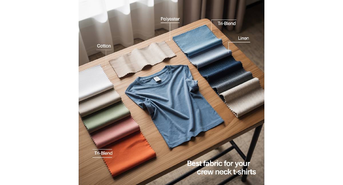 Best Fabric for Crew Neck T Shirts