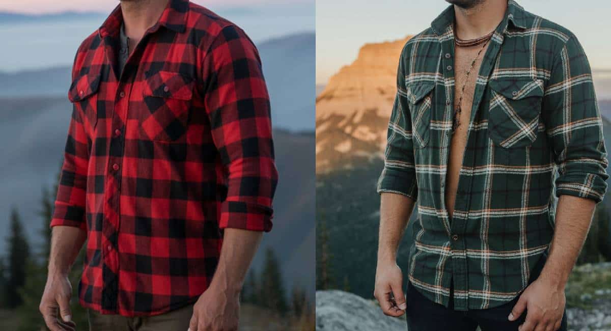 Flannel Shirts for Outdoor Adventures