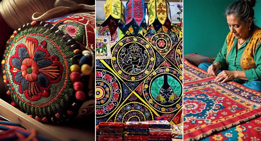 Pipili Appliqué Work