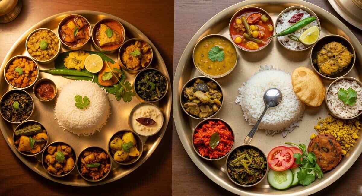 Traditional Odia Thali