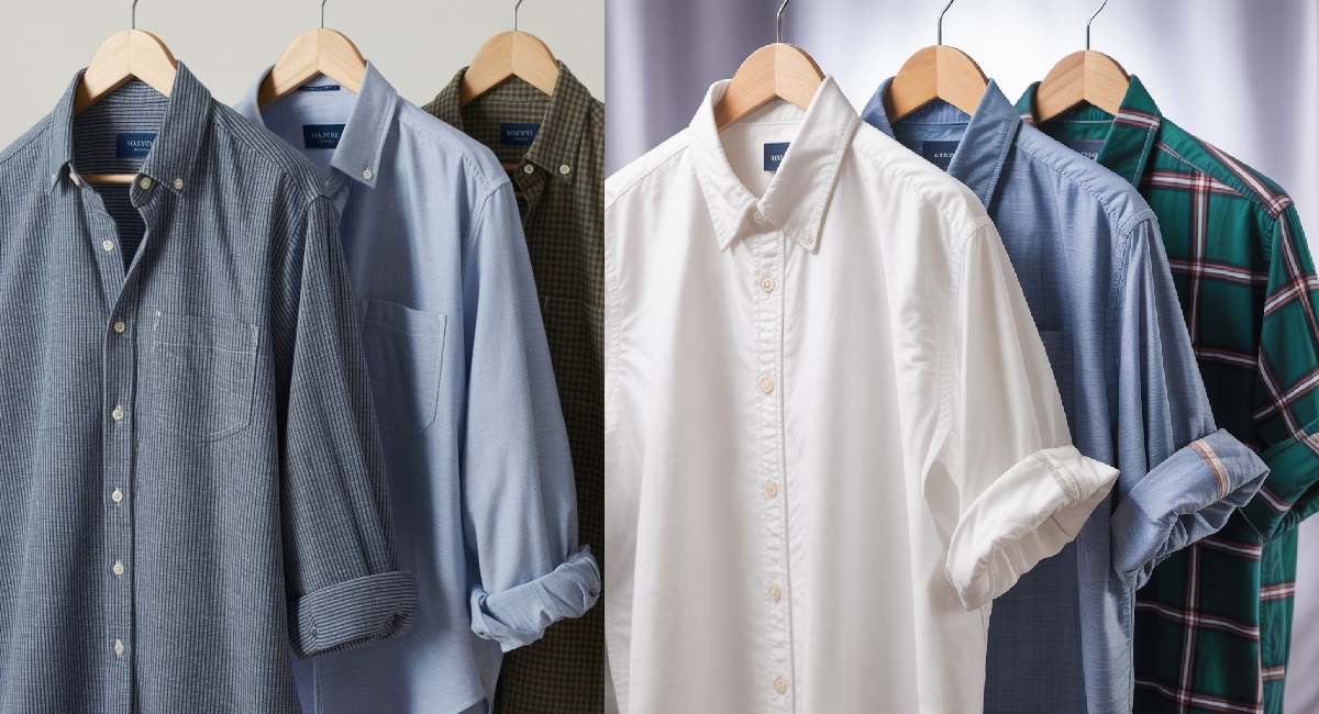 Casual Button-Up Shirts