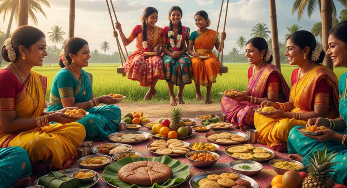 Food During Raja Festival