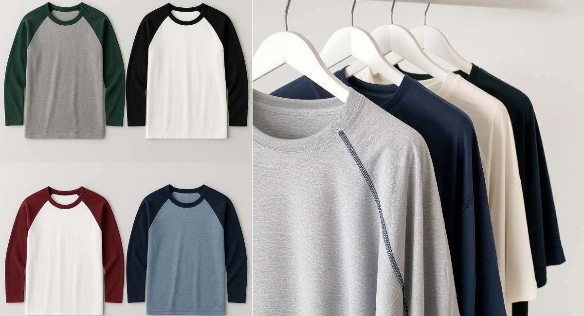 Raglan Sleeve T-Shirts