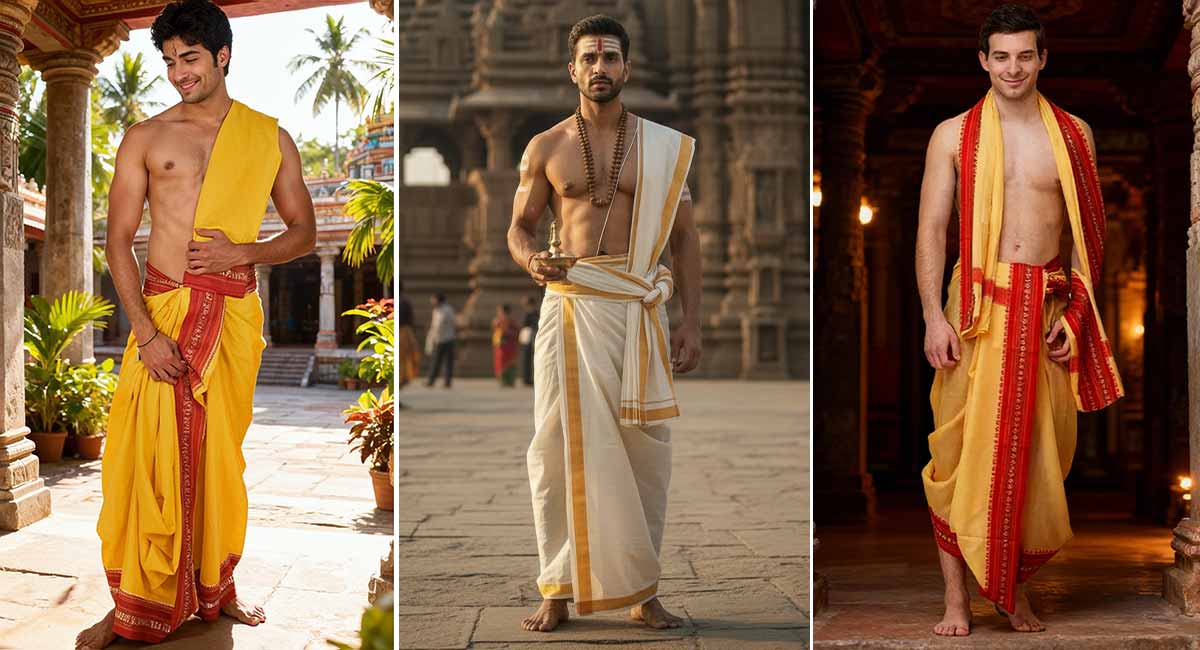 Sacred Drapes Traditional Attire