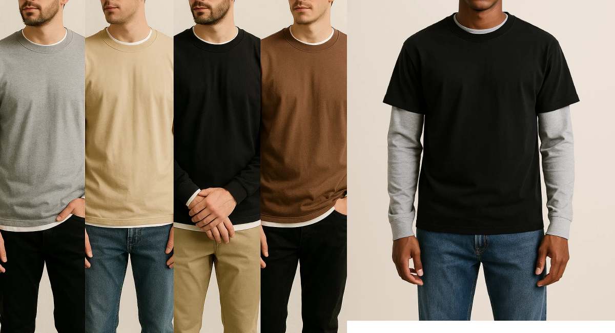 Layering Long Sleeve T-Shirts