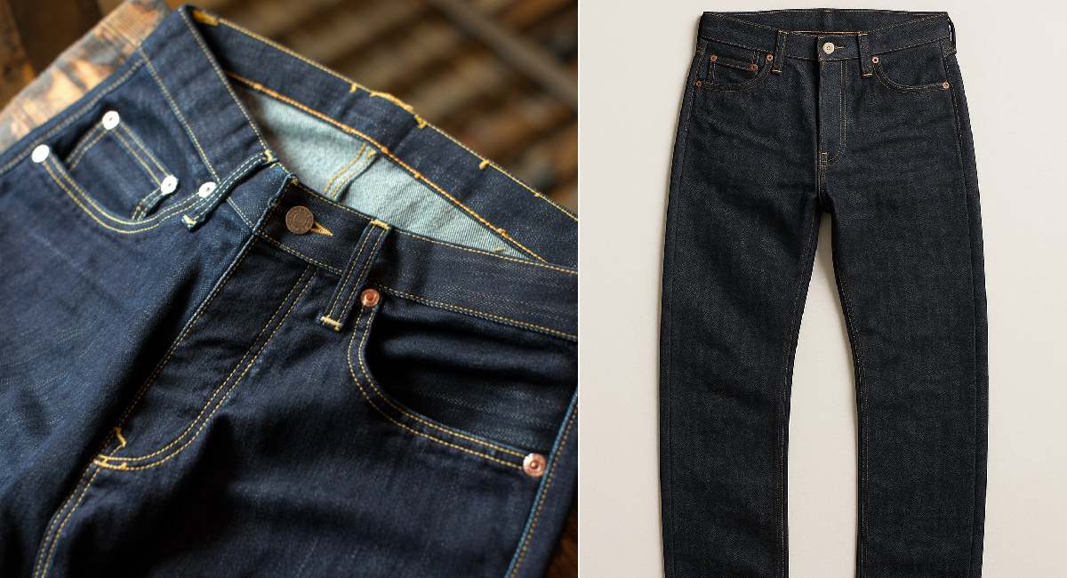 Raw Denim Jeans