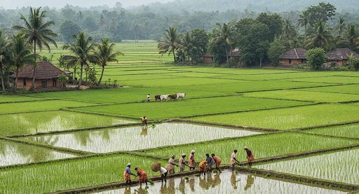 Rice Production of Odisha