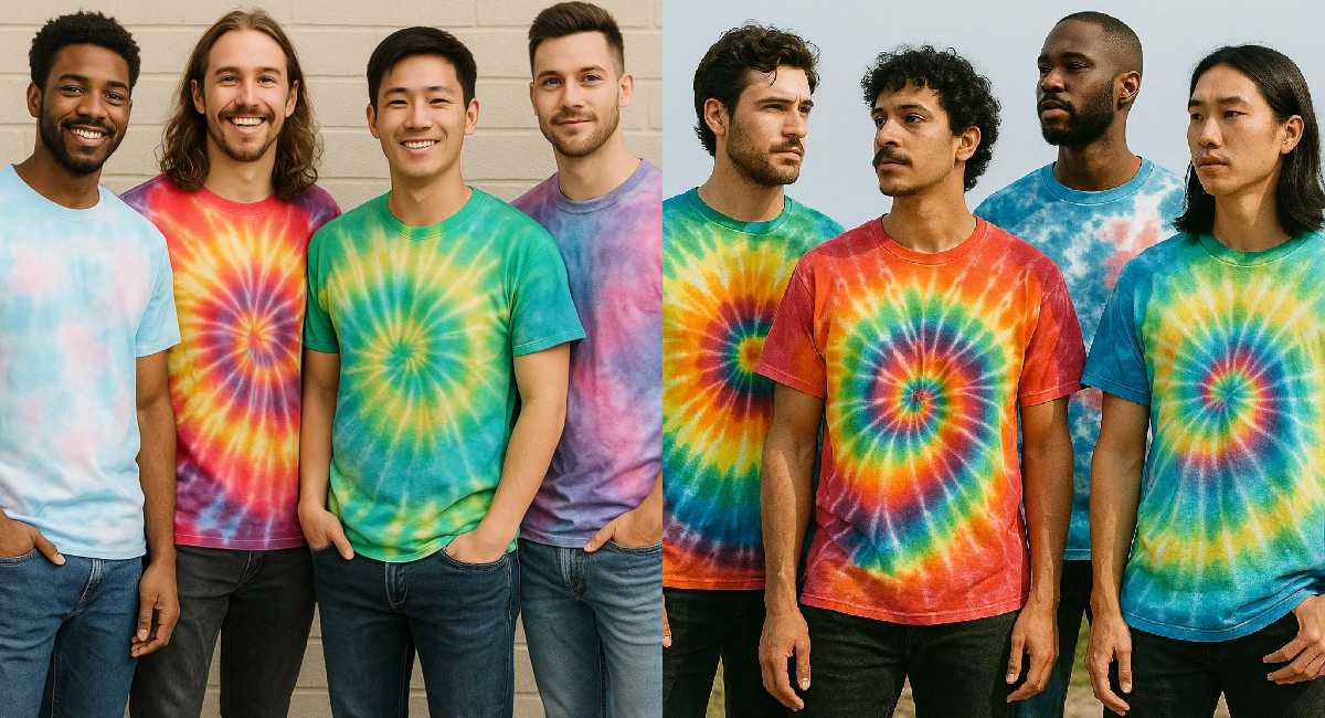 Rise of Tie-Dye T-Shirts